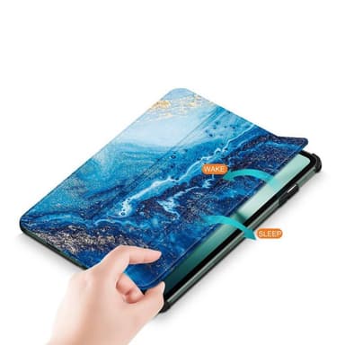 Aktivt Fodral Samsung Galaxy Tab S9 Plus 12.4 - Blue Marble