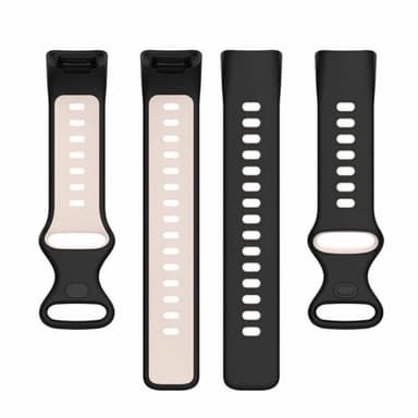 Twin Sport Armband Fitbit Charge 6 - Svart/rosa