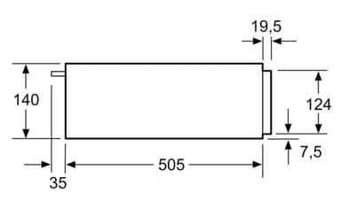 Bosch Serie 6 Värmelåda BIC510NB0 (svart)