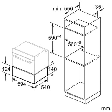 Bosch Serie 6 Värmelåda BIC510NB0 (svart)