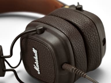 Marshall Major III on-ear hörlurar (brun)