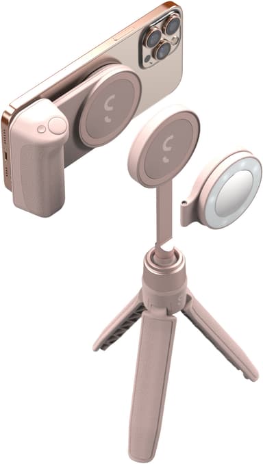 Shiftcam SnapGrip skaparkit (rosa)