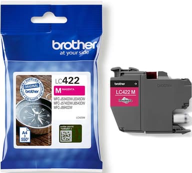 Brother LC422 bläckpatron (magenta)
