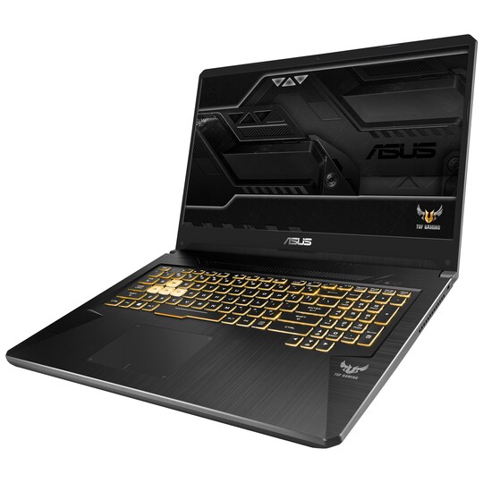 Asus TUF Gaming FX705 17.3" bärbar dator för gaming (guld stål)