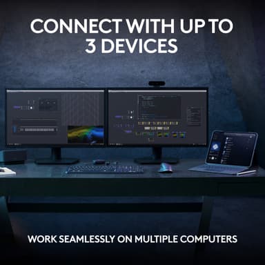 Logitech MX Keys S trådlöst tangentbord med handledsstöd (grafit)
