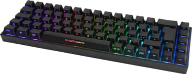 Deltaco DK440B RGB trådlöst tangentbord för gaming