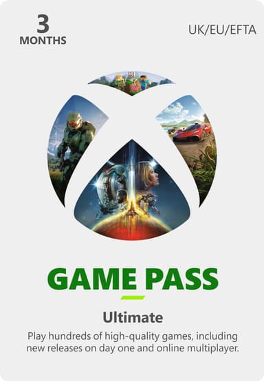 Xbox Game Pass Ultimate 3 månaders prenumeration - XBOX One,PC Windows