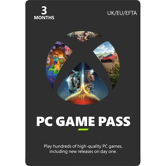 Xbox Game Pass for PC - 3 Months Membership - PC Windows