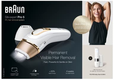 Braun Silk-Expert Pro 5 ljusbaserad hårborttagning PL5159