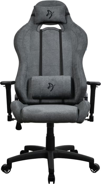 Arozzi Torretta SoftFabric v2 gamingstol - Askgrå