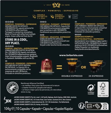 L'OR Barista Double Barista Selection 13 kaffekapslar (10 st)