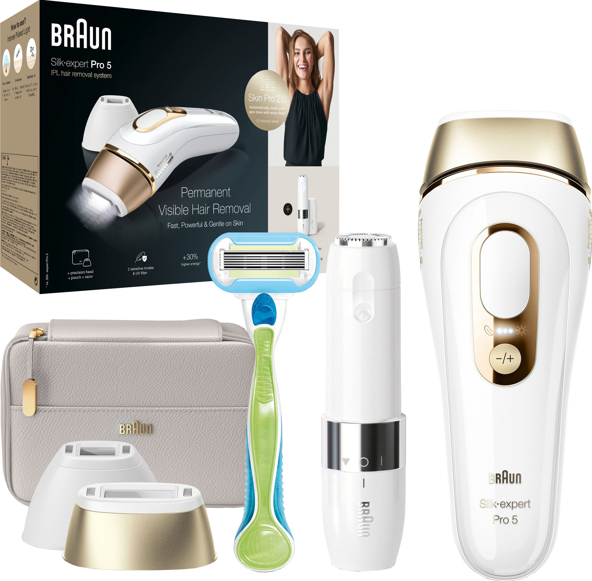 Braun Silk-Expert Pro 5 ljusbaserad hårborttagning PL5159