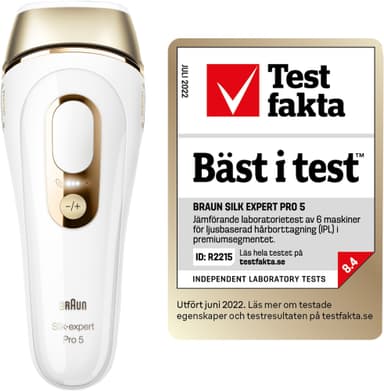 Braun Silk-Expert Pro 5 ljusbaserad hårborttagning PL5154
