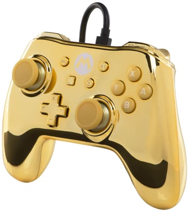 PowerA Nintendo Switch kontroll Gold Mario edition