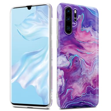 Huawei P30 PRO Plånboksfodral Skal (Lila)