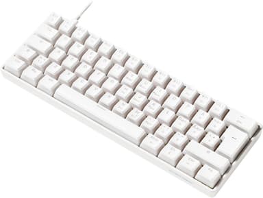 Deltaco WK90 tangentbord för gaming (vit)