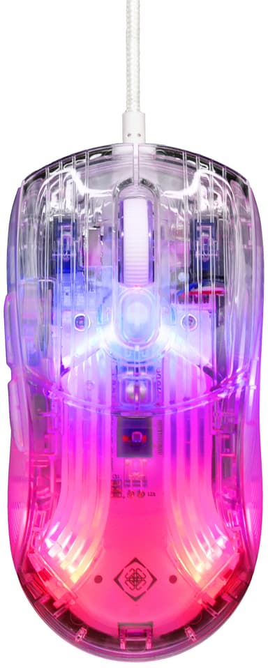 Deltaco DM330 gamingmus (transparent)