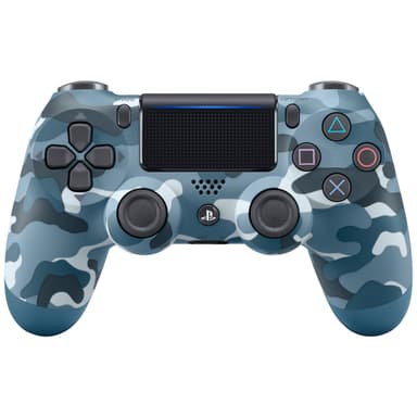 DualShock 4 trådlös kontroll (kamoflage/blå)