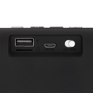 streetz S100 Portable Bluetooth speaker, USB/TF/AUX/FM, black