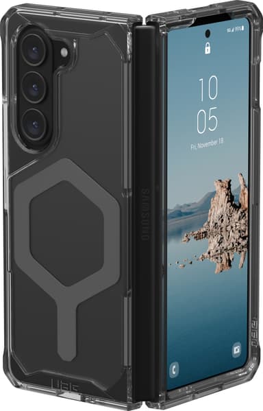 UAG Plyo Pro Samsung Galaxy Z Fold 5 fodral (genomskinligt/grått)