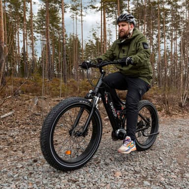 Swoop Fatbike Elcykel Ranger, 26""