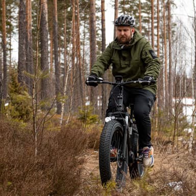 Swoop Fatbike Elcykel Attacker, 26""