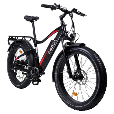Swoop Fatbike Elcykel, 26""