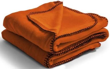Nightingale Fleecepläd 130x170cm Orange