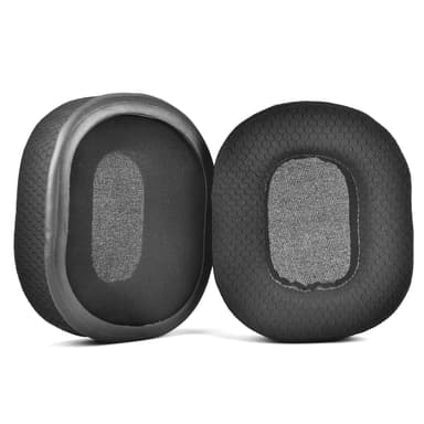 INF Memory foam öronkuddar ersättning för Razer BlackShark V2 X Svart
