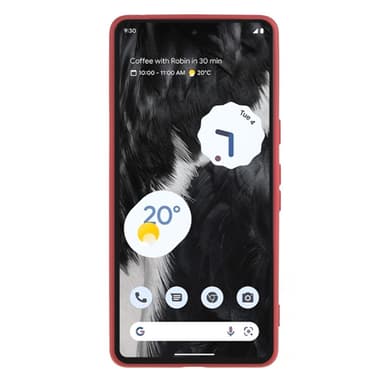 SKALO Google Pixel 8 Ultratunn TPU-Skal - Röd