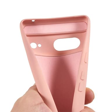 SKALO Google Pixel 8 Ultratunn TPU-Skal - Rosa
