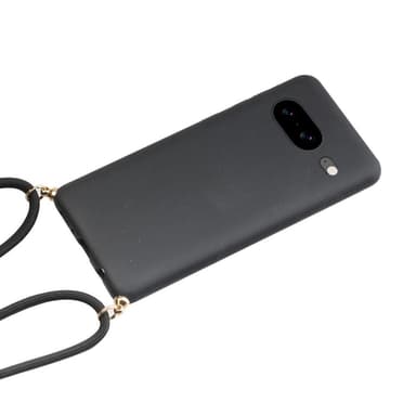 SKALO Google Pixel 8 Mobilhalsband Skal - Svart