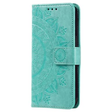 SKALO Sony Xperia 5 V Mandala Plånboksfodral - Turkos