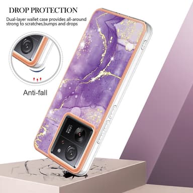 SKALO Xiaomi 13T/13T Pro Marmor TPU-skal - Motiv 1