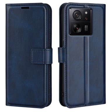 SKALO Xiaomi 13T/13T Pro Premium Plånboksfodral - Blå