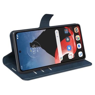 SKALO Motorola ThinkPhone 5G Premium Plånboksfodral - Blå