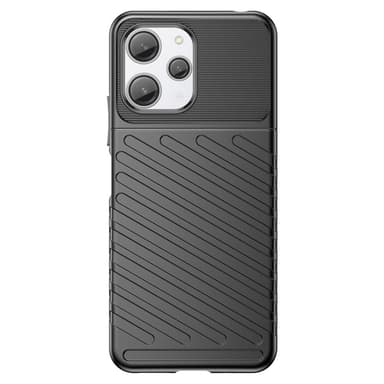 SKALO Xiaomi Redmi 12 4G/5G Armor Thunder Skal - Svart