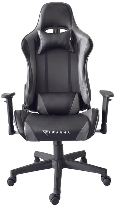 Piranha Byte gamingstol (svart/grå)