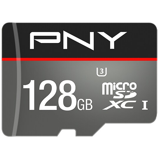 PNY Elite Micro SDXC minneskort 128 GB