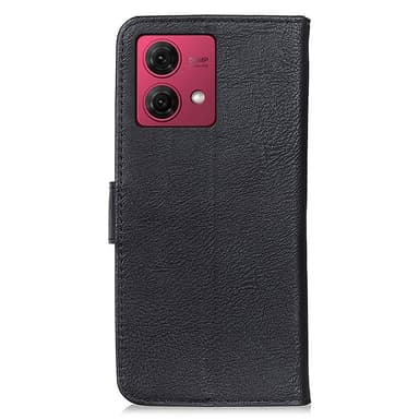 KHAZNEH Motorola Moto G84 Plånboksfodral - Svart
