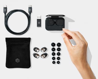 Master&Dynamic MW07 true wireless in-ear hörlurar (mattsvart)