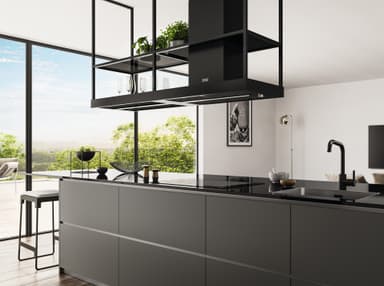 Franke Frihängande Köksfläkt 325.0678.073 (svart 180cm)