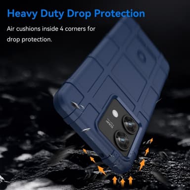 SKALO Motorola Edge 40 Neo 5G Rugged Shield Stöttåligt TPU-skal
