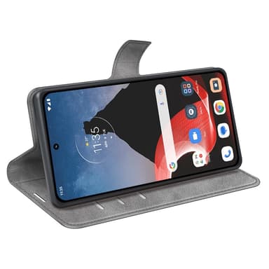 SKALO Motorola ThinkPhone 5G Premium Plånboksfodral - Grå