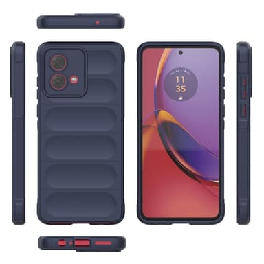 SKALO Motorola Moto G84 5G Rugged Bumpers TPU-Skal