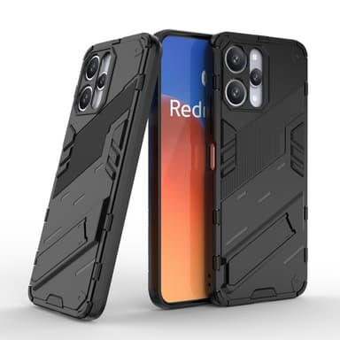 SKALO Xiaomi Redmi 12 4G/5G Armor Hybrid BIBERCAS Skal - Svart