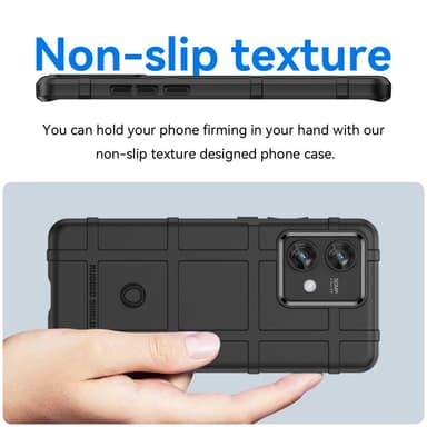 SKALO Motorola Edge 40 Neo 5G Rugged Shield Stöttåligt TPU-skal