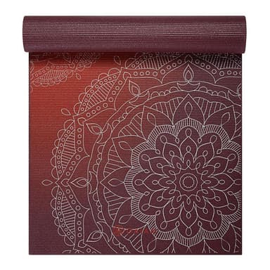 Gaiam Metallic Sunset Yoga Mat 6mm Premium Metallic, Yogamattor