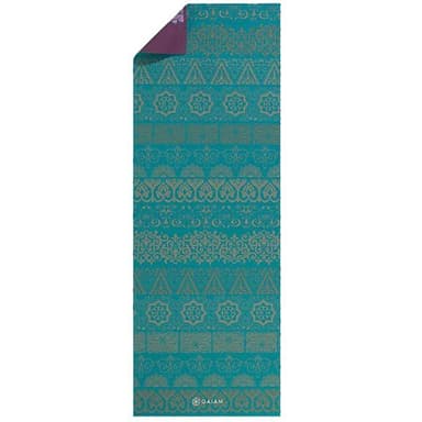 Gaiam Kiku Yoga Mat 6mm Premium Reversible, Yogamatta