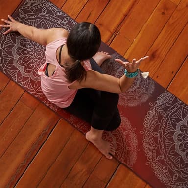 Gaiam Metallic Sunset Yoga Mat 6mm Premium Metallic, Yogamattor